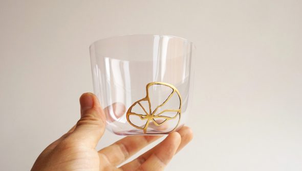 ガラスの金継ぎ うるし なおし 河井菜摘 京都 東京 鳥取 ガラスの金継ぎ うるし なおし 河井菜摘 京都 東京 鳥取